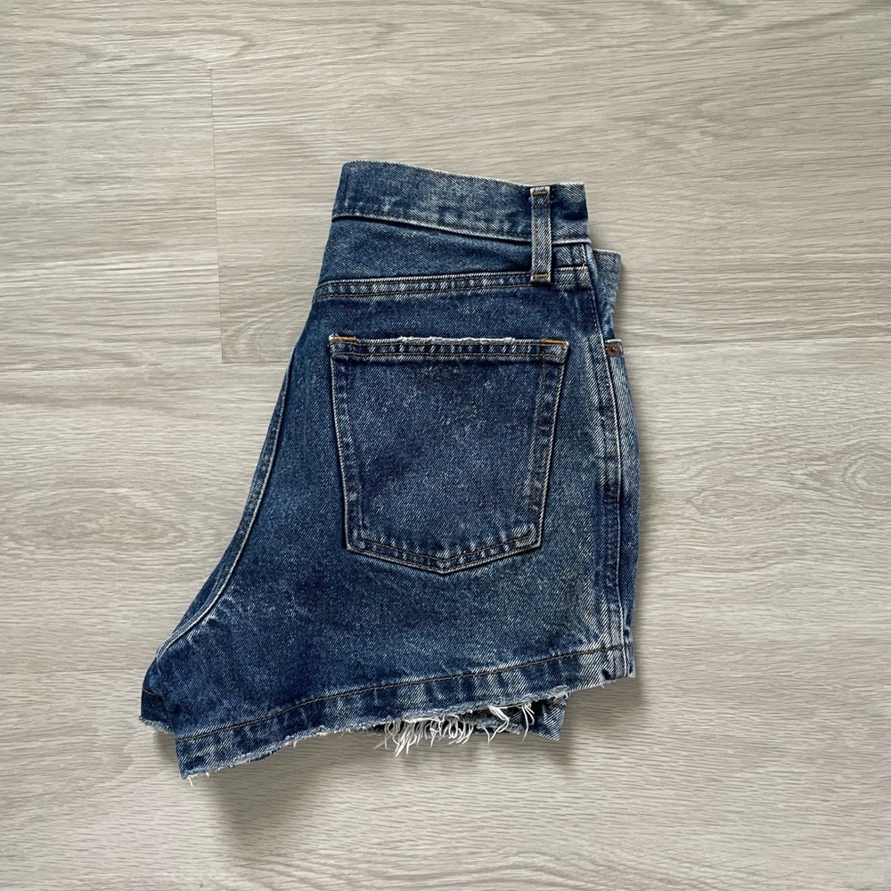 Abercrombie & Fitch High Rise Denim Shorts